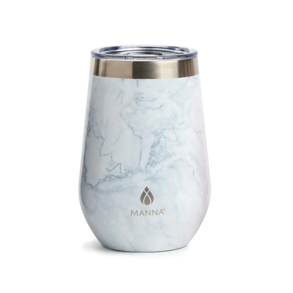 12 oz Wine Tumbler, Marble